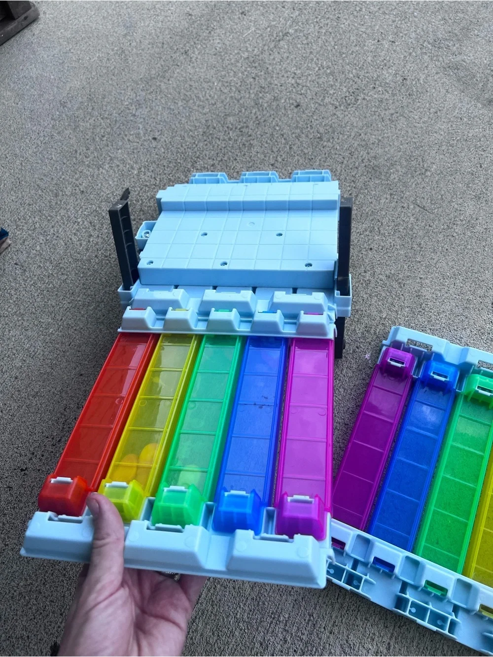 Hot Wheels Mario Kart Rainbow Road Race Track replacement parts